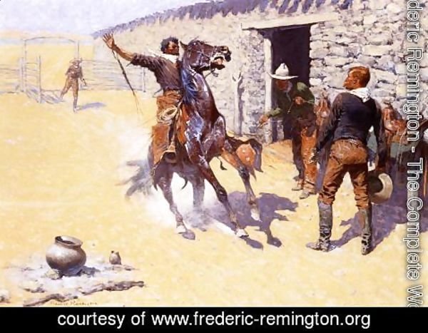 Frederic Remington - The Apaches!