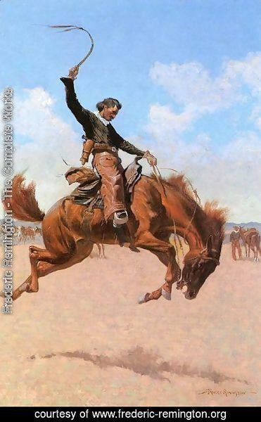 Frederic Remington - The Bronco Buster