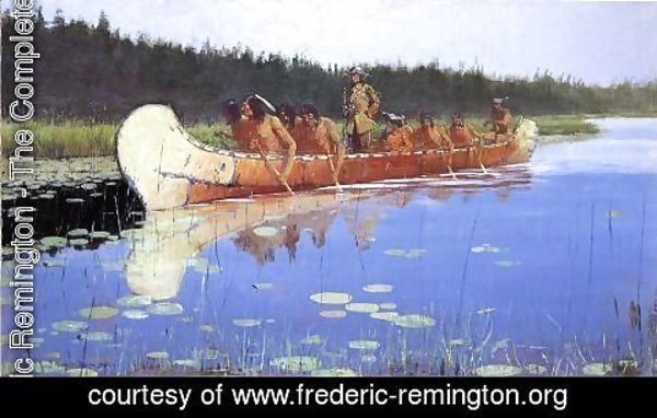 Frederic Remington - Radisson and Groseilliers