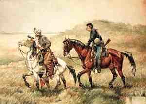 Frederic Remington - The Couriers