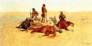 Frederic Remington - The Last Lull in the Fight