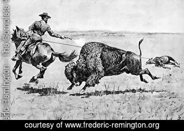 Frederic Remington - Mr. Jones's Adventure