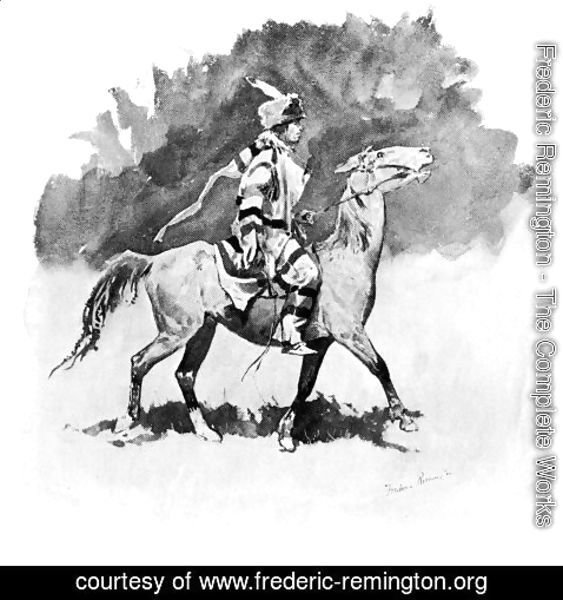 Frederic Remington - Snow Indian, or the Northwest Type