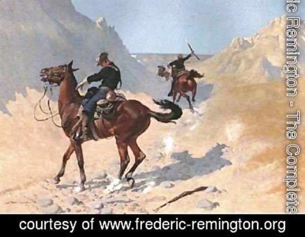 Frederic Remington - The Advance Guard