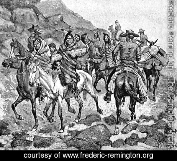 Frederic Remington - The Indians We Met