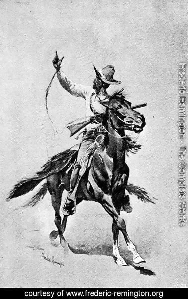 Frederic Remington - The Mexican Guide