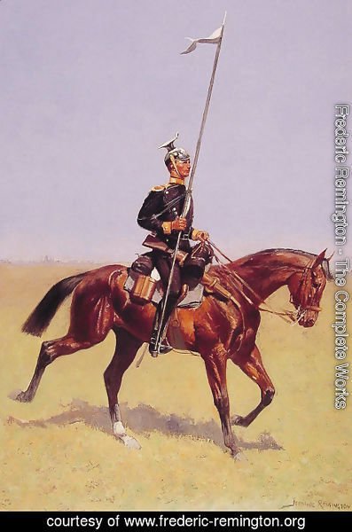 Frederic Remington - Uhlan (Lancer)