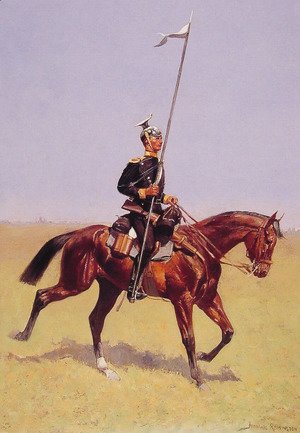 Frederic Remington - Uhlan (Lancer)