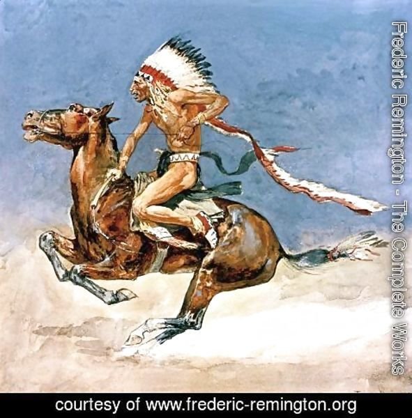 Frederic Remington - Pony War Dance