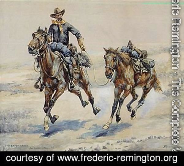 Frederic Remington - The Empty Saddle