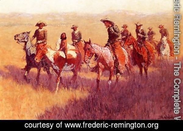 Frederic Remington - An Assault On His Dignity