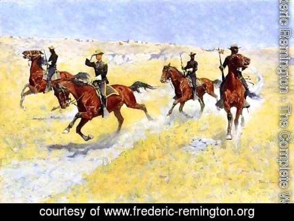 Frederic Remington - The Advance