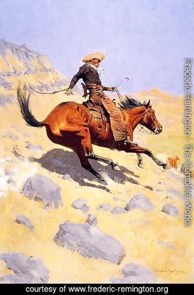 Frederic Remington - The Cowboy