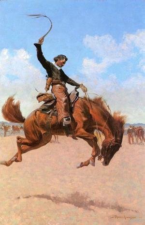 Frederic Remington - The Bronco Buster