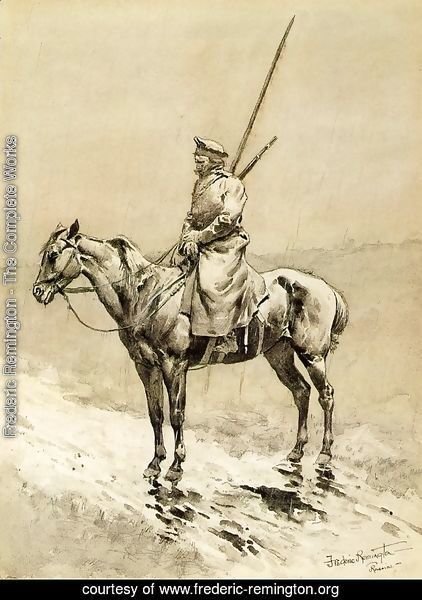 Cossack Picket on the German Frontier