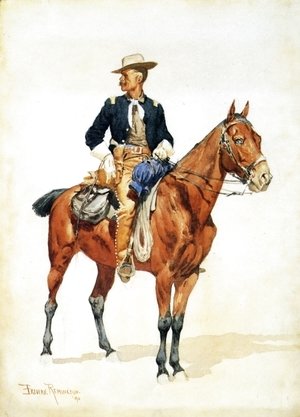 Frederic Remington - The Complete Works - Field Drill for the Prussian ...