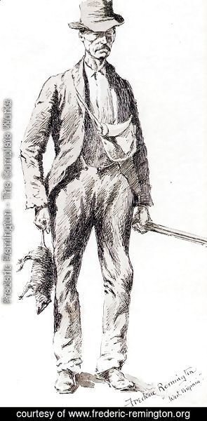 Frederic Remington - A Native Sportsman