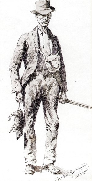 Frederic Remington - A Native Sportsman