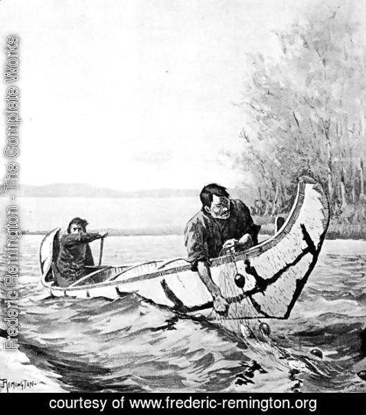 Frederic Remington - Big Fishing