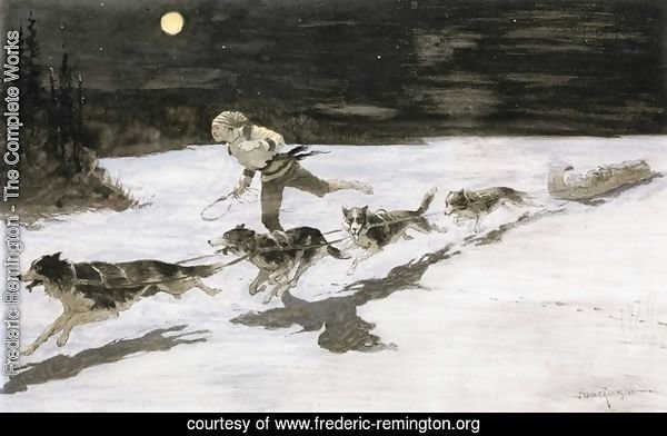 Huskie Dogs on the Frozen Highway (aka Talking Musquash)