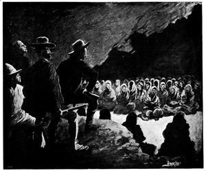 Frederic Remington - In the Cave of the Dead
