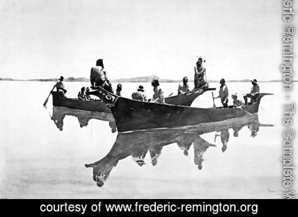 Frederic Remington - On the Northwest Coast