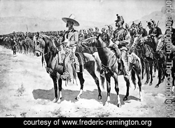 Frederic Remington - The Mexican Major