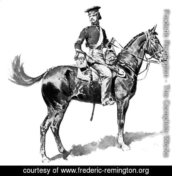 Frederic Remington - U.S. Dragoon