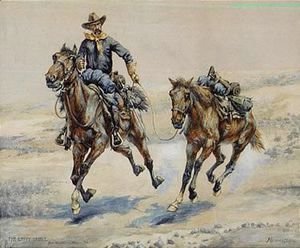 Frederic Remington - The Empty Saddle
