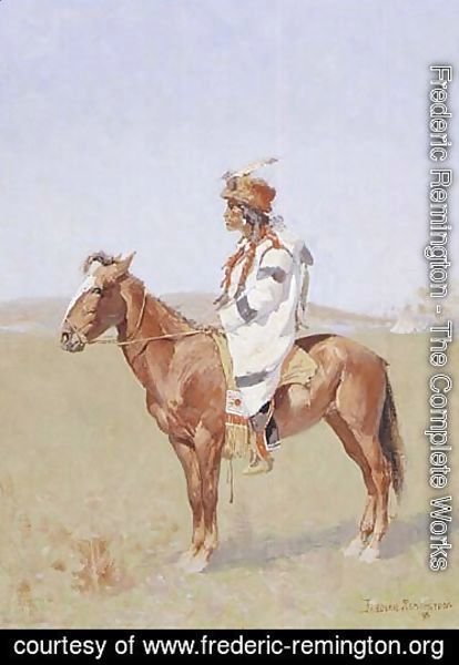 Blackfoot indian chief