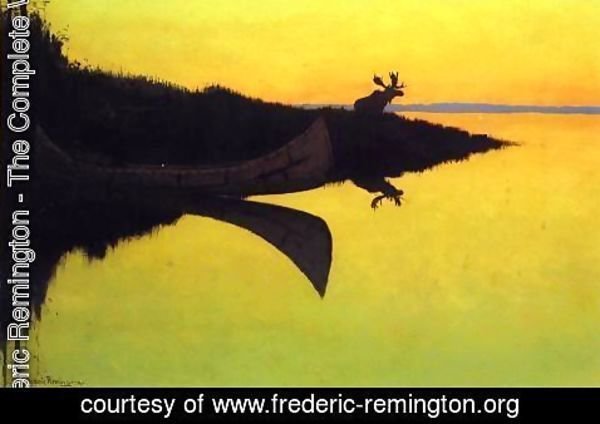 Frederic Remington - Comming To The Call