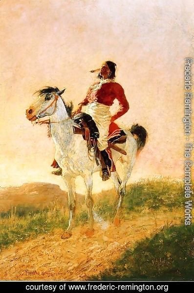 Frederic Remington - Modern Comanche