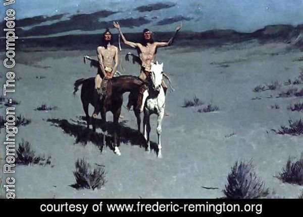 Frederic Remington - Pretty Mother Of The Night